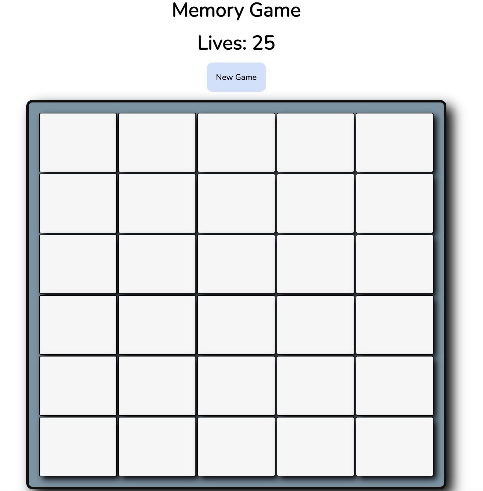 Memory Game